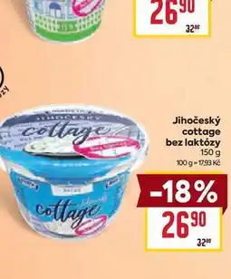 Billa Jihočeský cottage bez laktózy 150 g nabídka