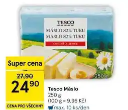 Tesco Tesco Máslo, 250 g nabídka