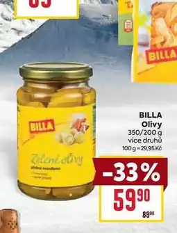 Billa BILLA Olivy 350/200 g nabídka