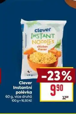 Billa Clever Instantní polévka 60 g nabídka