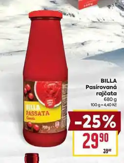 Billa BILLA Pasírovaná rajčata 680 g nabídka