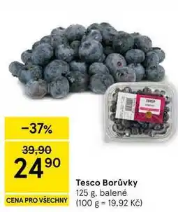 Tesco Tesco Borůvky, 125 g, balené nabídka