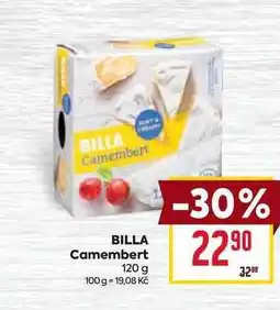 Billa BILLA Camembert 120 g nabídka