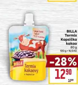 Billa BILLA Termix Kapsička kakao 80 g nabídka