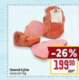 Billa Uzená kýta cena za 1 kg nabídka