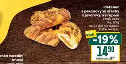 Billa Pletenec s pekanovými ořechy a javorovým sirupem z naší pece 1ks, 80 g nabídka