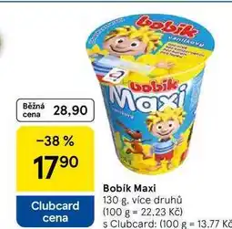 Tesco Bobík Maxi, 130 g, více druhů nabídka