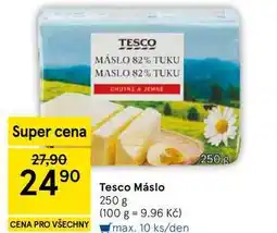 Tesco Tesco Máslo, 250g nabídka