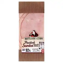 Tesco Kostelecké Uzeniny Poctivá šunka nejvyšší jakosti 0,100kg nabídka