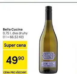 Tesco Bella Cucina demi-sec, 0.75 l nabídka