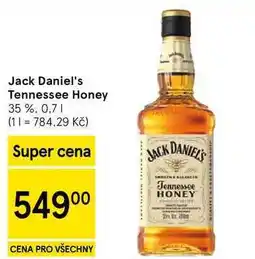 Tesco Jack Daniel's Tennessee Honey 35 %, 0,7 l nabídka