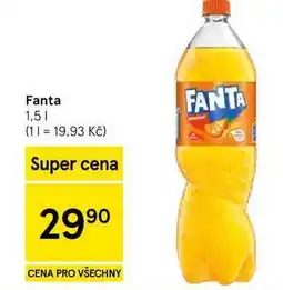 Tesco Fanta, 1,5 l nabídka