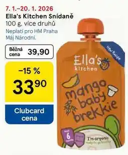 Tesco Ella's Kitchen Snídaně, 100 g, více druhů nabídka