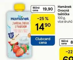 Tesco Hamánek Ovocná taštička, 100 g nabídka