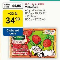 Tesco Velta Čaje, 40 g nabídka