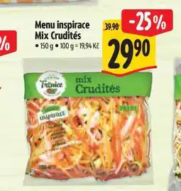 Albert Menu inspirace Mix Crudités 150 g nabídka