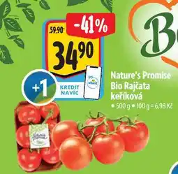 Albert Nature's Promise Bio Rajčata keříková 500 g nabídka