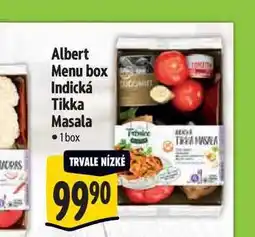 Albert Albert Menu box Indická Tikka Masala 1 box nabídka