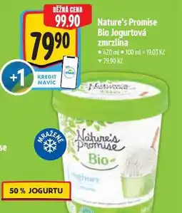 Albert Nature's Promise Bio Jogurtová zmrzlina 420 ml nabídka