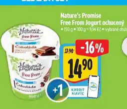 Albert Nature's Promise Free From Jogurt ochucený 150 g nabídka