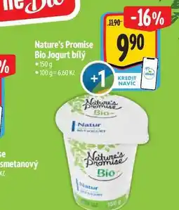 Albert Nature's Promise Bio Jogurt bílý 50 g nabídka