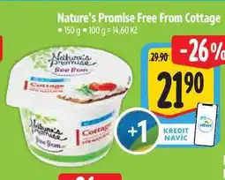 Albert Nature's Promise Free From Cottage 150 g nabídka
