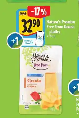 Albert Nature's Promise Free From Gouda - plátky 100 g nabídka