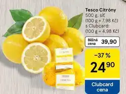 Tesco Tesco Citróny, 500 g, síť nabídka