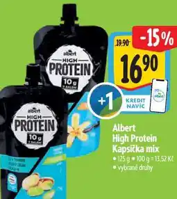 Albert Albert High Protein Kapsička mix 125 g nabídka