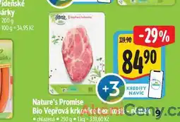 Albert Nature's Promise Bio Vepřová krkovicę bez kosti 250 g nabídka