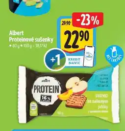 Albert albert Proteinové sušenky 60 g nabídka