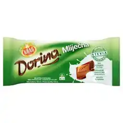 Tesco Kraš Dorina Mléčná čokoláda se sladidly 80g nabídka