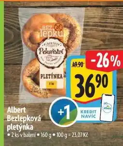 Albert Albert Bezlepková pletýnka 2 ks 160 g nabídka