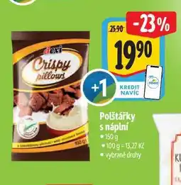 Albert Polštářky s náplní 150 g nabídka