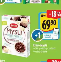 Albert Emco Mysli 340 g nabídka
