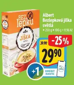 Albert Albert Bezlepková jíška světlá 250 g nabídka