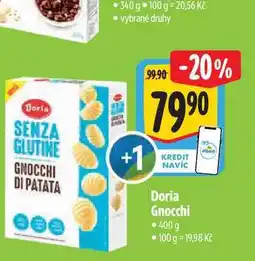 Albert Doria Gnocchi 400 g nabídka