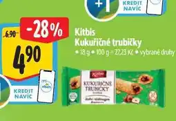 Albert Kitbis Kukuřičné trubičky 18 g nabídka