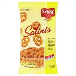 Albert Schär Salinis Preclíky bez lepku 60g nabídka