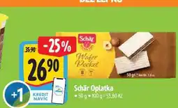 Albert Schär Oplatka 50 g nabídka