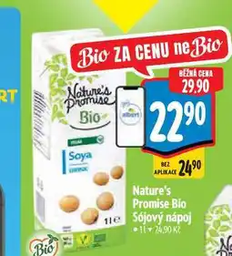 Albert Nature's Promise Bio Sójový nápoj 1 l nabídka
