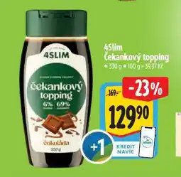 Albert 4Slim Čekankový topping 330 g nabídka
