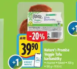 Albert Nature's Promise Veggie Tofu karbanátky 200 g nabídka