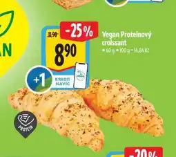 Albert Vegan Proteinový croissant 60 g nabídka