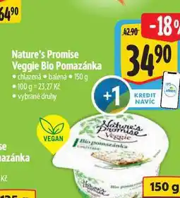 Albert Nature's Promise Veggie Bio Pomazánka 150 g nabídka
