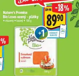 Albert Nature's Promise Bio Losos uzený - plátky 100 g nabídka