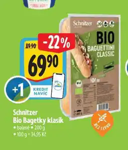 Albert Schnitzer Bio Bagetky klasik 200 g nabídka
