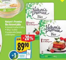 Albert Nature's Promise Bio Hotové jídlo 400 g nabídka