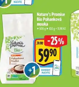 Albert Nature's Promise Bio Pohanková mouka 500 g nabídka