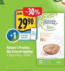 Albert Nature's Promise Bio Ovesné lupínky 200 g nabídka